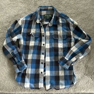 Mens AE heavy weight flannel shirt
